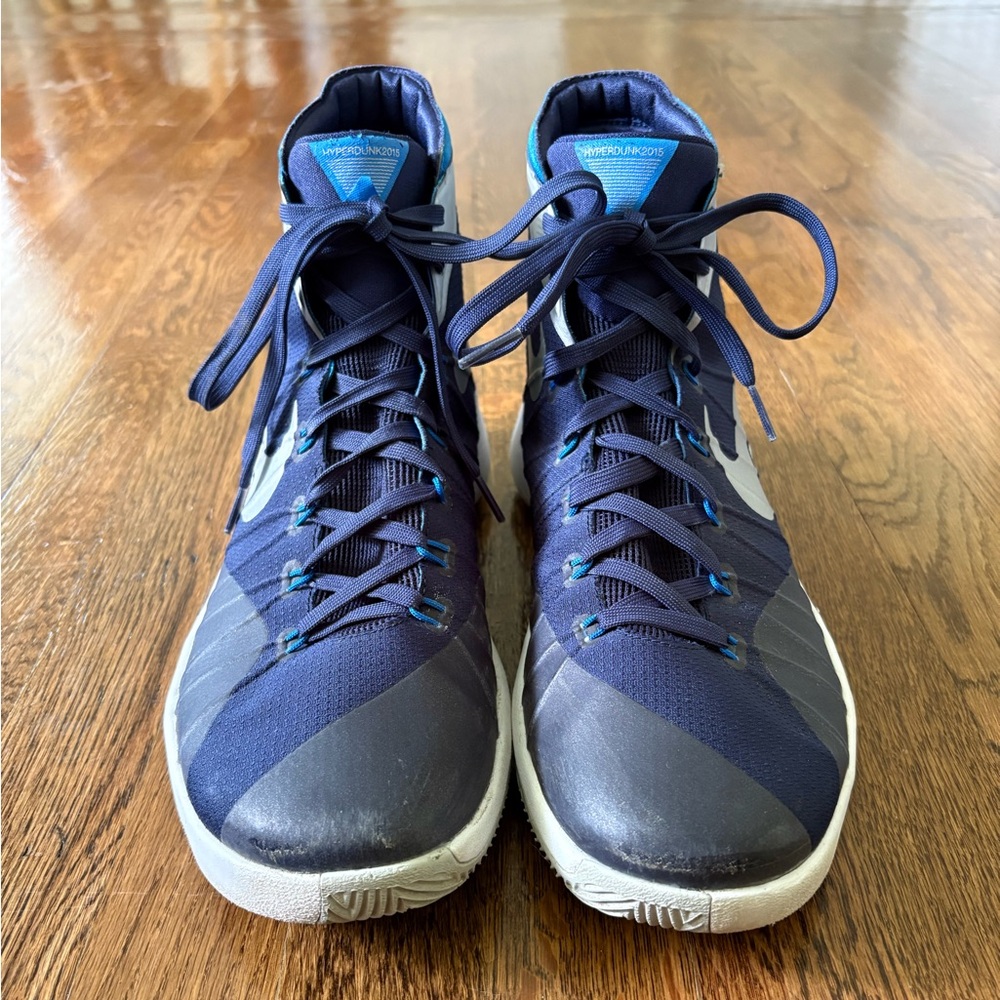 Nike Blue and Black Athletic Shoes